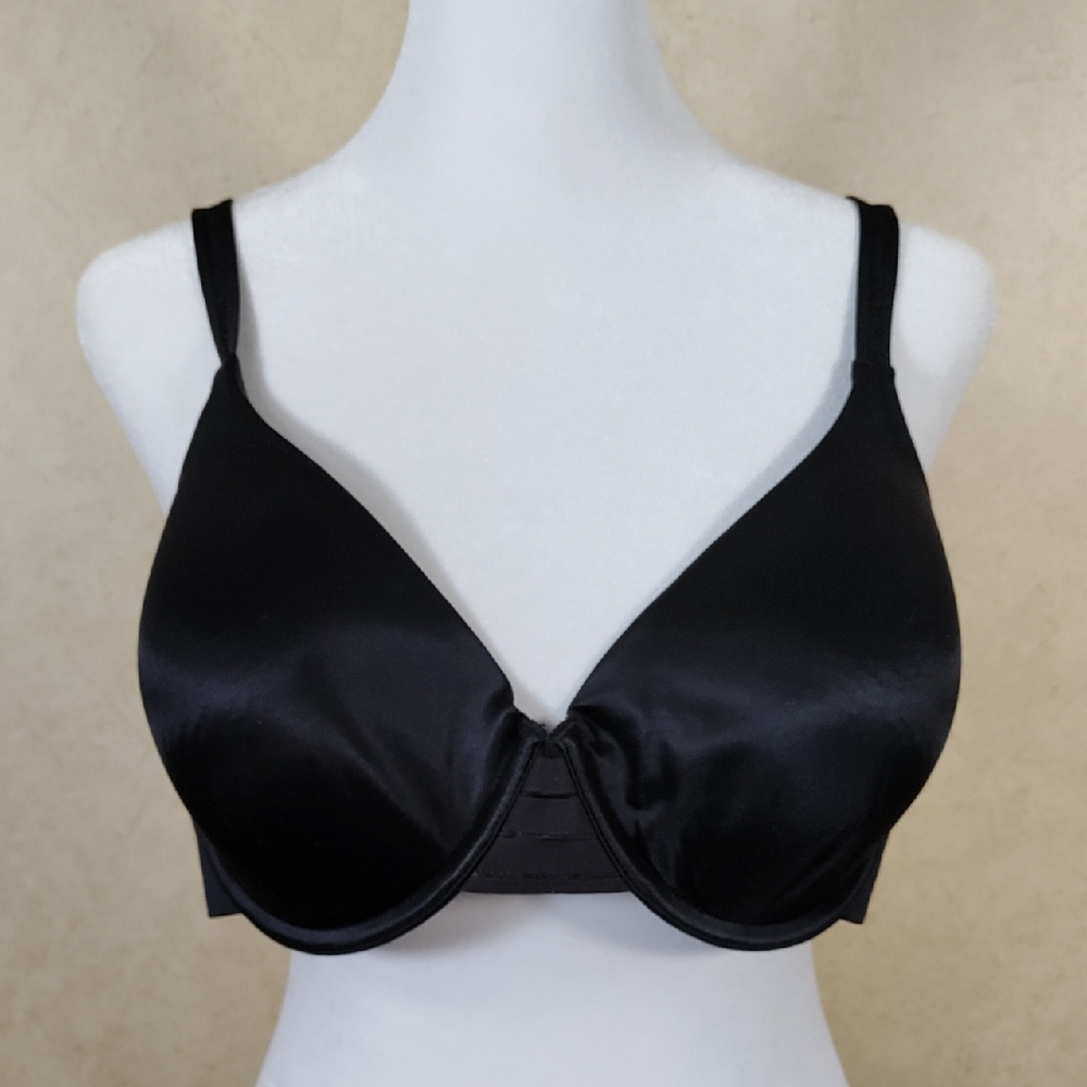 D197 Maidenform black lightly lined underwire bra 40C Style 03170F FINAL PRICE